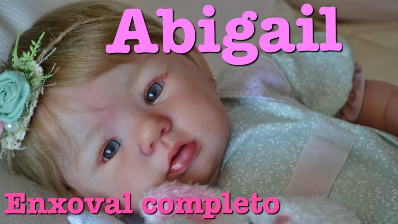 Boneca Bebê Reborn Abigail Cor…