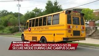 Chapel Hill-Carrboro Schools operate in 'secure mode' after UNC lockdown screenshot 2