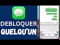 Comment Débloquer Quelqu’un sur iMessage iPhone (Très Facile)