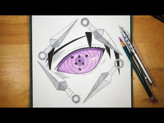 Drawing all Sharingan,Rinnegan,Byakugan,Ketsuryugan,Dojutsu eyes from Naruto  and boruto series 