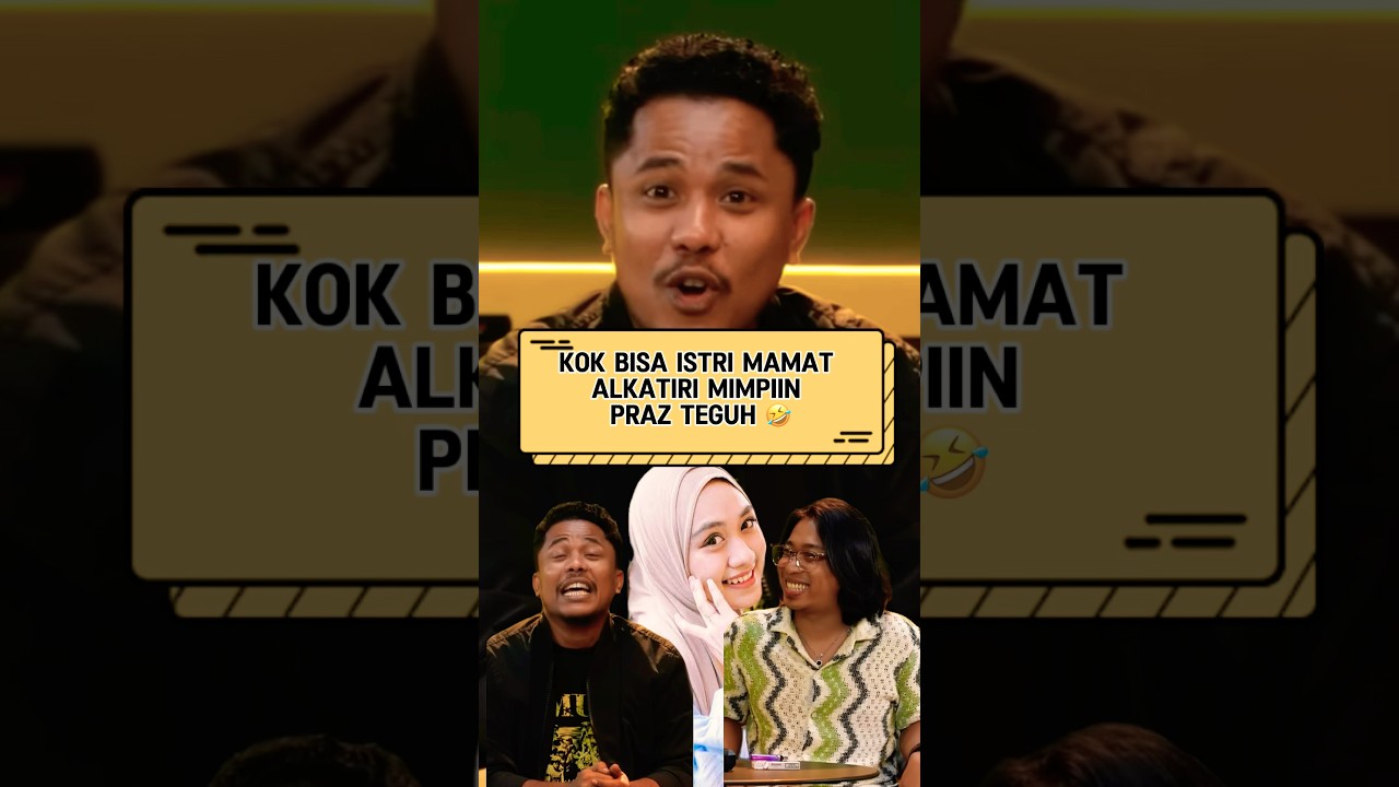 Istri Mamat Alkatiri mimpiin Praz Teguh #mamatalkatiri #prazteguh #short