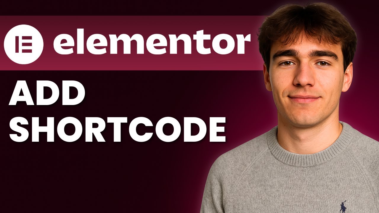 How To Add Shortcode In Elementor (Tutorial 2026) - YouTube