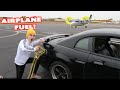 We Put AIRPLANE GAS In a Muscle Car!