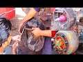 How to adjust the Wheel Bearing on a Truck | Grease and Fitting of Truck Tyres | Pak AutoWheels
