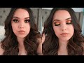 Copper Eyes + Green Liner Makeup Tutorial