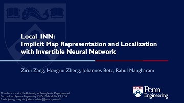 Local INN: Implicit Map Representation and Localization with Invertible Neural Networks