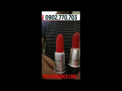 Một số cách phân biệt SON MÔI MAC Real và Fake