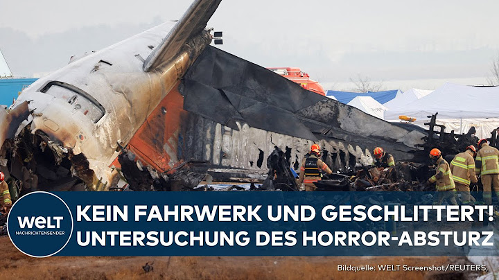 FLUGZEUGABSTURZ SÜDKOREA: 179 Tote! Warum stürzte der Billigflieger Jeju Air ab? Ursache in Klärung