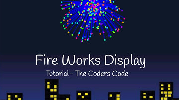 How to make a fire works display on scratch