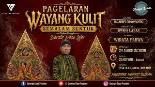 #LiveSetreaming KI SUNARPO GUNO PRAYITNO - WIRATA PARWA