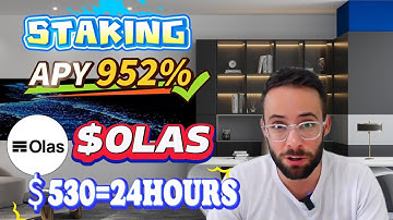 Bull Market Farming Secrets: Stake OLAS Coin Project for 952% APY Income