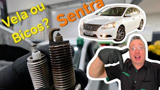 25/03/26 - (DDO) Nissan Sentra P0300 P0301 Falha Cilindro 1 Vela e Bicos Ruins Teste de Bicos #green