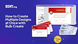 How to Create Multiple Designs at Once with Bulk Create | EDIT.org Beginner Tutorial