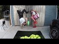 Catching a 95 MPH Tennis Ball!