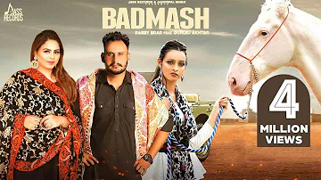 Badmash | (Full HD) | Rabby Brar | Gurlej Akhtar | Latest Punjabi Songs 2020 | Jass Records