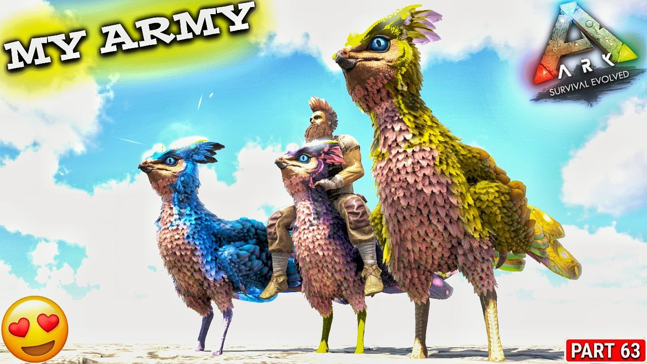 Taming Featherlight Army For Egg Hunt ? : ARK MEGA Modded : ARK ...