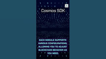 Cosmos SDK: Build Your Own Blockchain in Minutes 🚀