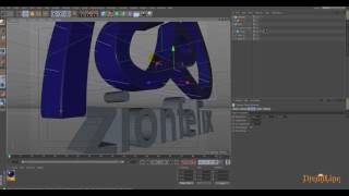 CINEMA 4D SPLINE WRAP LOGO TUTORIAL