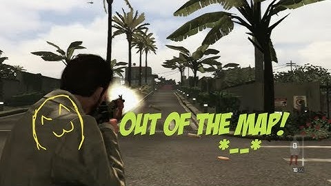 Max Payne 3 "Glitch" out of the Map!!