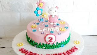 كيك هيللو كيتي | Hello Kitty Cake Design