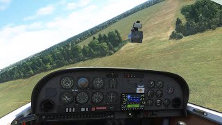 Practicing engine failure in the Diamond Da20 | Fs2020
