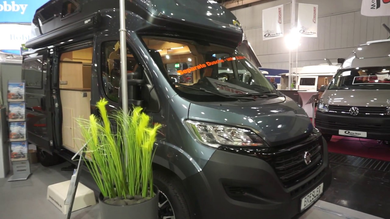 Small camper van with shower and toilet 