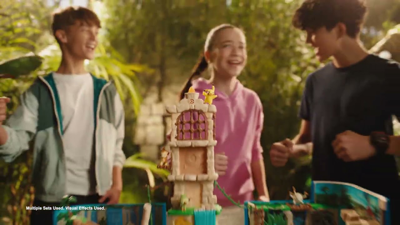 Pokémon Carry Case Battle Ruins Playset TV Commercial | Jazwares