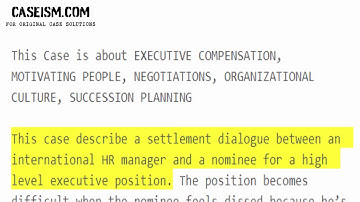 Recruiting Andrew Yard (A) Case Study Help - Caseism.com