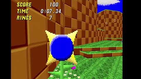 SRB2 Greenflower Zone Act 1 Speedrun 13:94 - SRB2 2.1