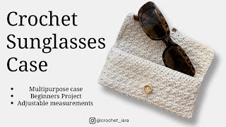 Crochet Sunglasses case - Simple / Multipurpose purse 👛 🕶️