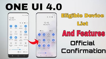 One UI 4.0 All Features, Beta Update Roadmap, Eligible Device|| Everything You Know About One UI 4.0