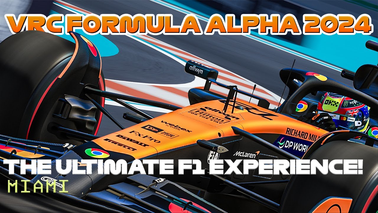 VRC Formula Alpha 2024 | THE ULTIMATE F1 EXPERIENCE | 