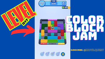 Color Block Jam Level 817 Walkthrough / Solution