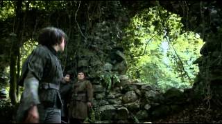 Game of Thrones 3x02 Arya Gendy & Hot Pie meet the Brotherhood without Banners