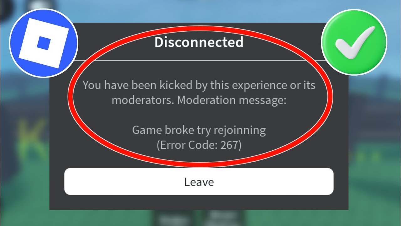 How to Fix Roblox Error Code 267 | Kicked from Experience Problem