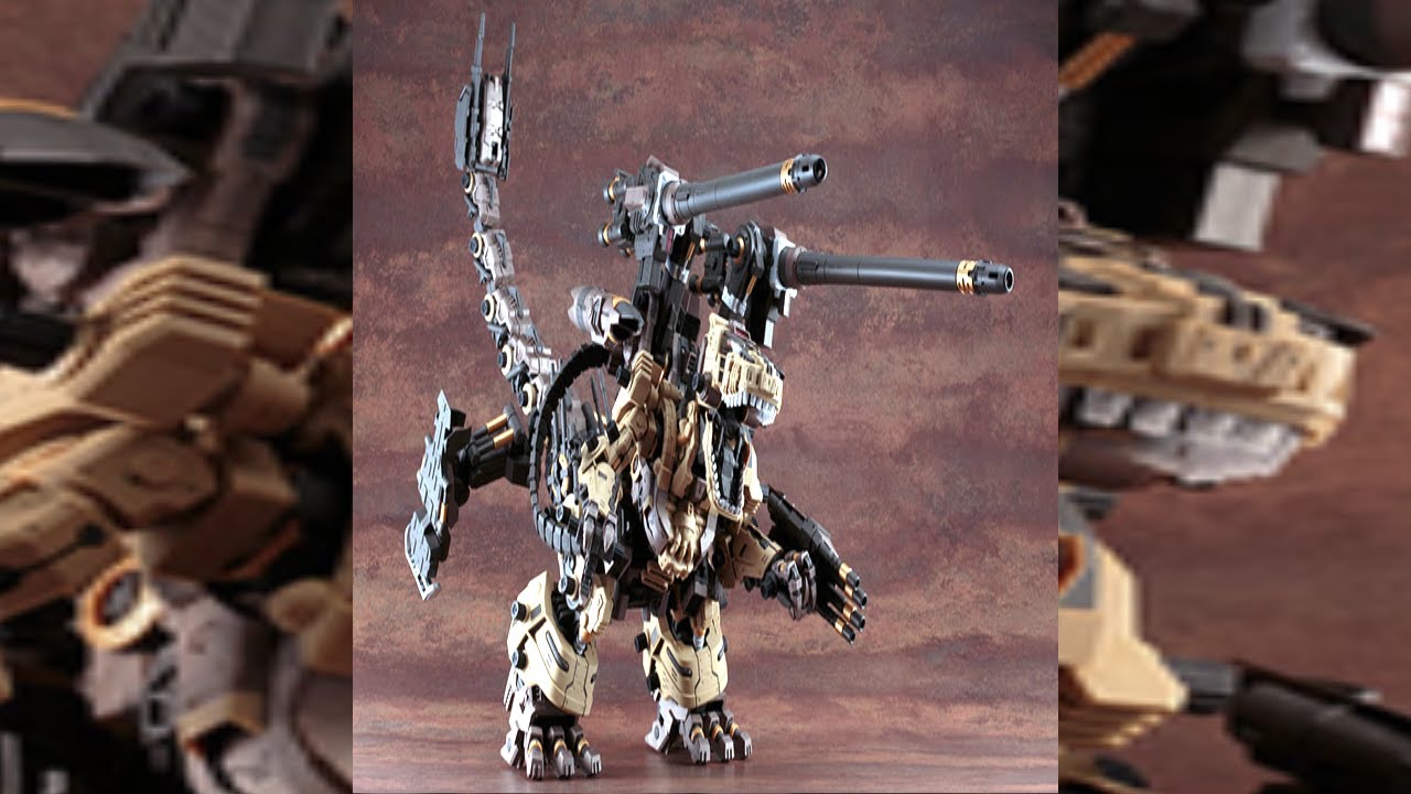 A LOOK AT: Zoids RBOZ 003 Gojulas THE OGRE Version by Kotobukiya REVEAL