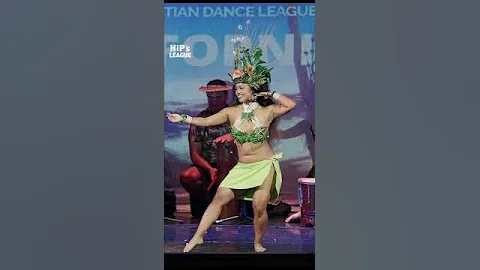 🤩 Gina Cabral 5th Best Dancer Pro 15–29 yo at #hipsleague California 2025🏆 #tahitiandance #shorts