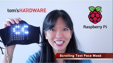 How to Build a Scrolling-Text Face Mask with Raspberry Pi