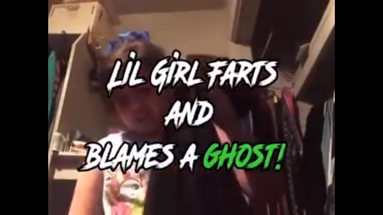 Girl little girl farts and blames it on a ghost😂🤣😄😃😀😅 YouTube