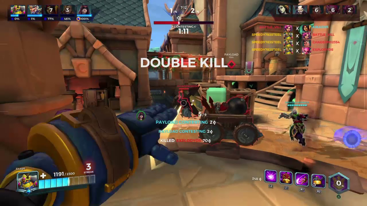 paladins quadra Kill