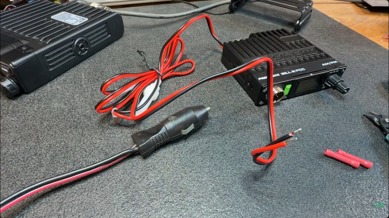 can you plug a cb radio into a cigarette lighter How to add adapter to #cb #cbradio RoadPro heavy KOQICALL Cigarette Lighter Male Plug