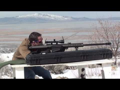 Barrett 50 Caliber High Definition, Vapor Trails, Slo-mo!