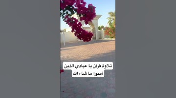 ‏تلاوة القرآن يا عبادي الذين آمنوا سورة العنكبوت #ارح_قلبك #اكسبلور #القارئ_عبدالرحمن_مسعد #لايك