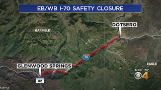 I-70 Closed Again Through Glenwood Canyon