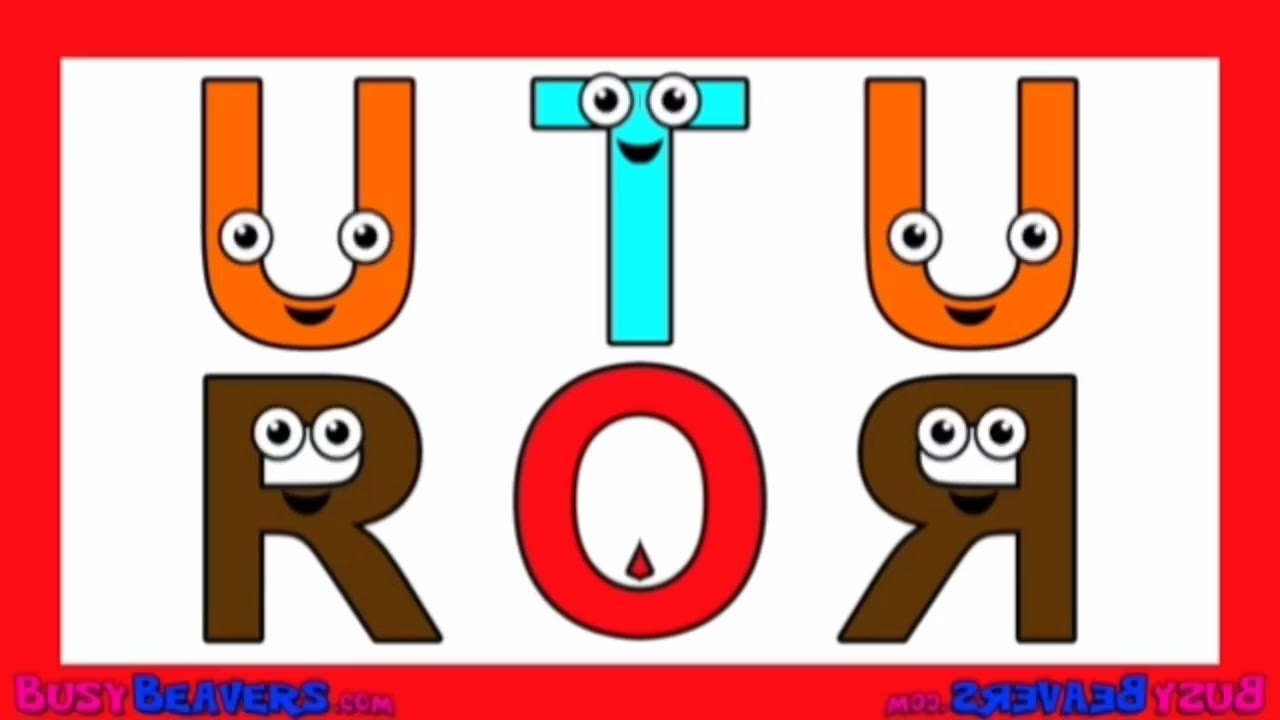 Busy Beavers - Alphabet Backwards Confusion Reverse