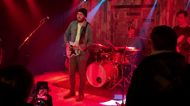 Possibly the best guitar solo I’ve heard in 12 years of owning a music venue! Keep Watching!