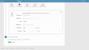 Podio Tutorial  Workflows