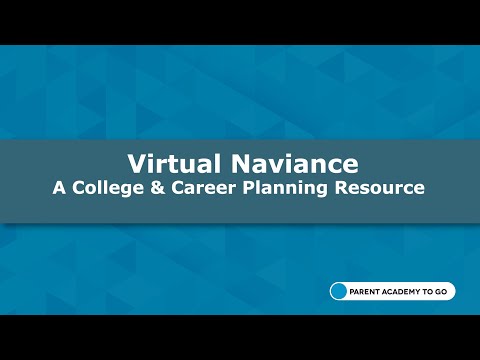 Mcps Parent Academy To Go: Virtual Naviance: A College And Career Planning Resource