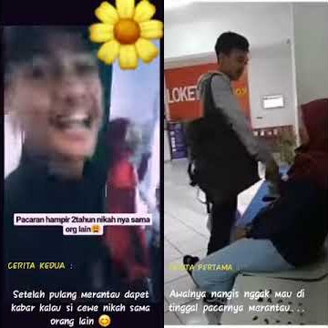 Vidio viral!! Awalnya Gamau ditinggal merantau tapi pulang merantau kaget Di tinggal cewek