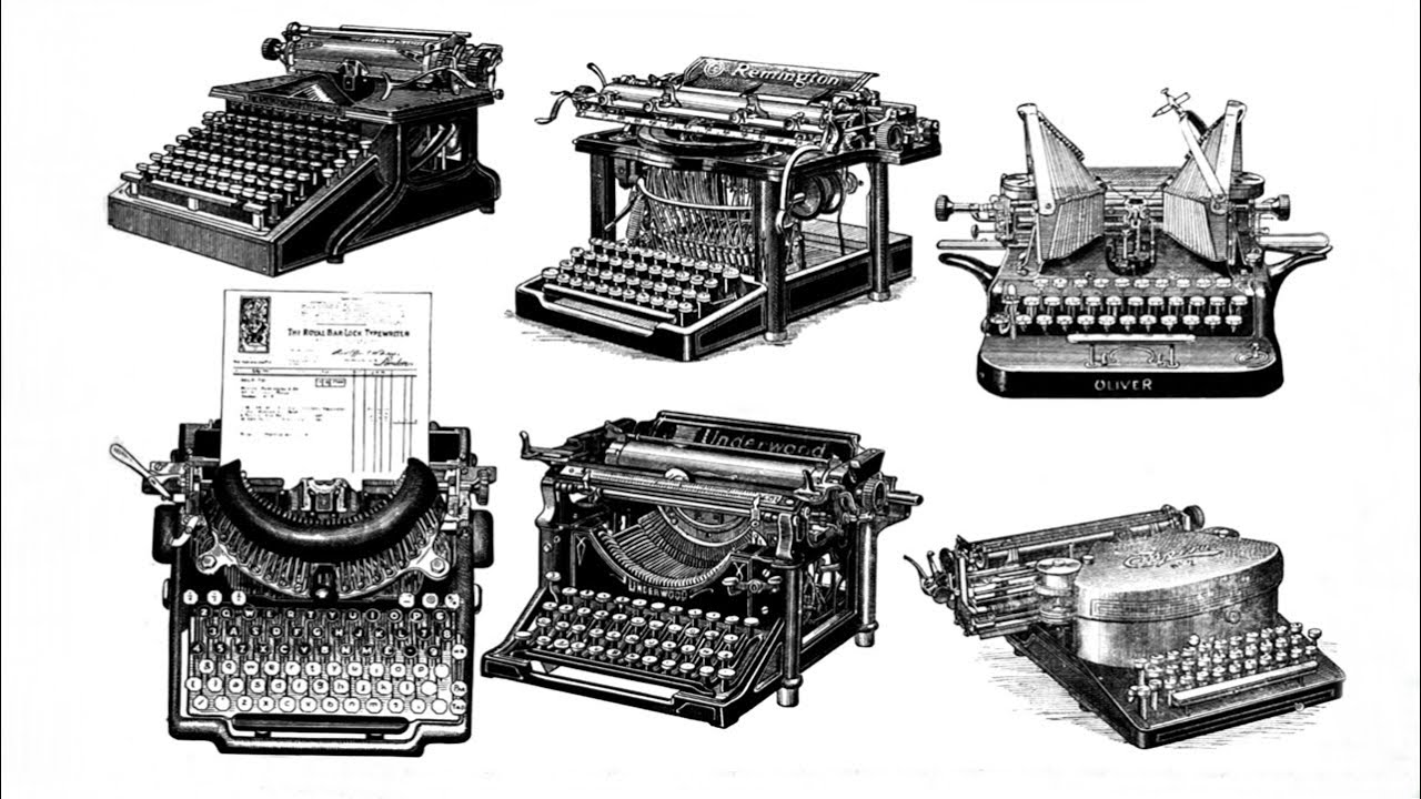 La Máquina de Escribir y su Evolución - YouTube